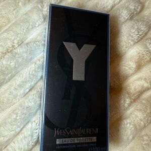 Yves Saint Laurent Y Eau de Toilette — Black and Silver Packaging